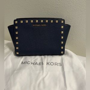 Michael Kors Studded Leather Crossbody